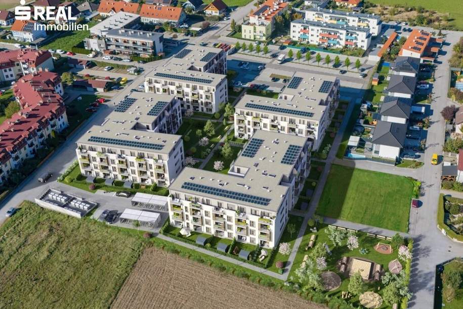 NEU AM MARKT: Wohnpark Obergrafendorf Bauteil C - Vorsteuerabzug möglich, Wohnung-kauf, 169.000,€, 3200 Sankt Pölten(Land)