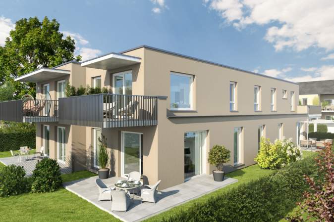 Modernes Wohnen in Fürstenfeld - Exklusive Eigentumswohnung (78m²) mit Garten und Terrasse! PROVISIONSFREI, Wohnung-kauf, 315.888,€, 8280 Hartberg-Fürstenfeld