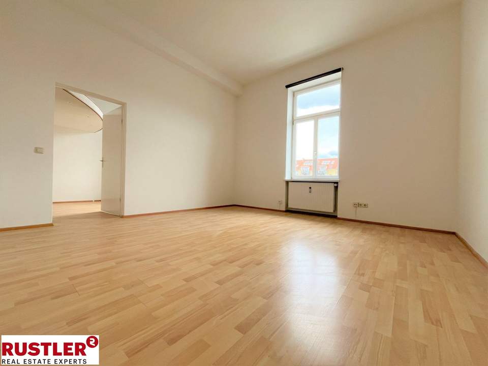 Zentral wohnen, schnell im Grünen - 2-Zimmer-Wohnung Nahe Augarten