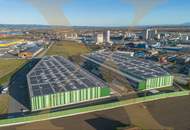 NEUBAU - Lager-/Produktionshalle (optional mit Büroflächen) in Enns/Ennshafen zu vermieten!