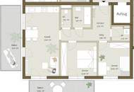 Traumhafte 3-Zimmer-Wohnung mit SW-Balkon | SÜDBLICK Eggenberg