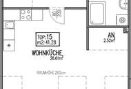 Sonnige 1-Zimmer Wohnung im Zentrum von Himberg nahe Bahnhof! Ab Mai 2025