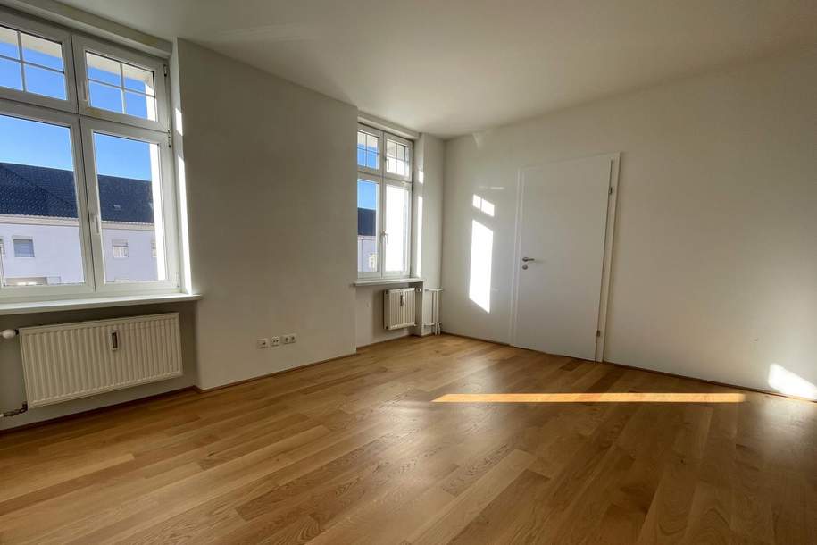 Gepflegte 1-Zimmer-Mietwohnung, Nähe Stadtzentrum und Messegelände, Wohnung-miete, 576,61,€, 9020 Klagenfurt(Stadt)