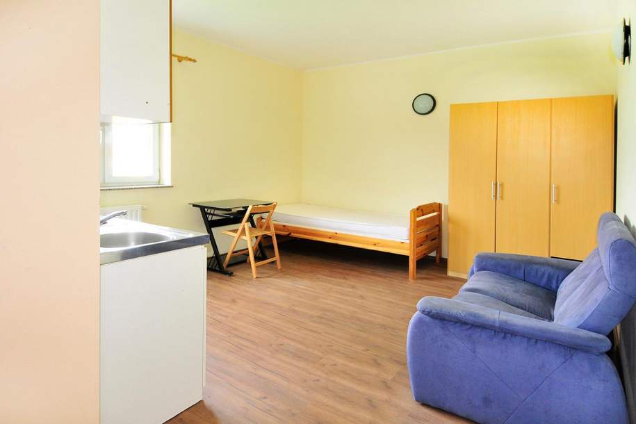 ANLEGERHIT – vermietetes Mini-Apartment mit Badezimmer in zentraler Lage - Zimmer 18! Nähe BMW, SKF!!!, Wohnung-kauf, 58.576,€, 4400 Steyr(Stadt)