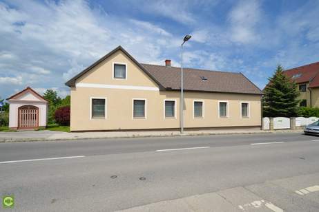 CHRISTOPH CHROMECEK IMMOBILIEN - BAD VÖSLAU / Großau - Zweifamilienhaus mit Werkstatt und Garage!, Haus-kauf, 530.000,€, 2540 Baden