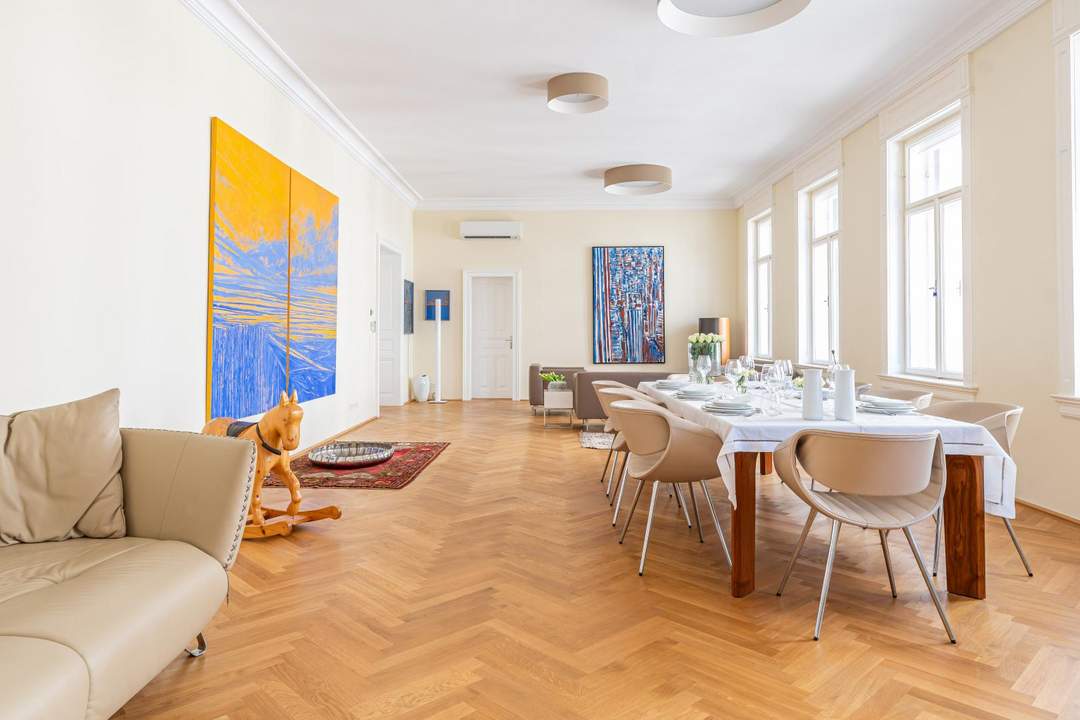 Licht. Raum. Exklusiv. Wohlfühlen. Modern wohnen im Altbaustil