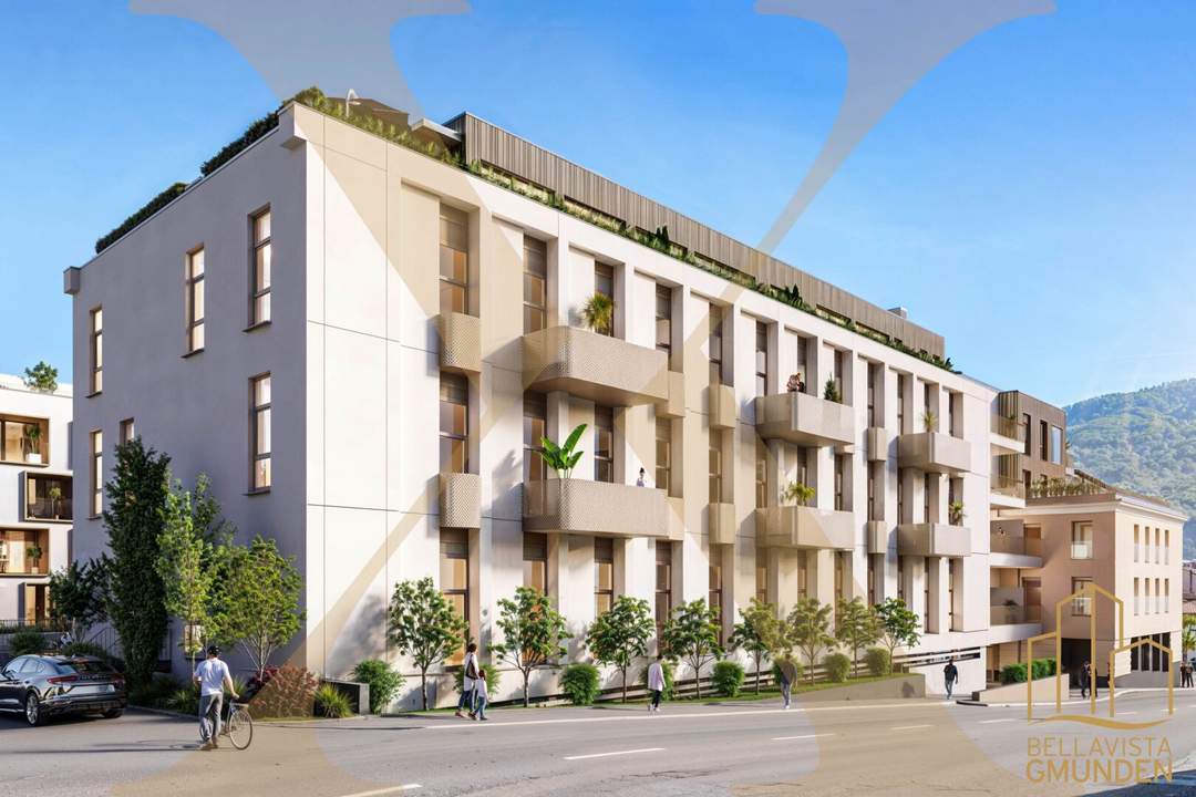 Optimal aufgeteilte 4-Zimmer-Wohnung mit 2 Balkonen im Herzen von Gmunden zu verkaufen!