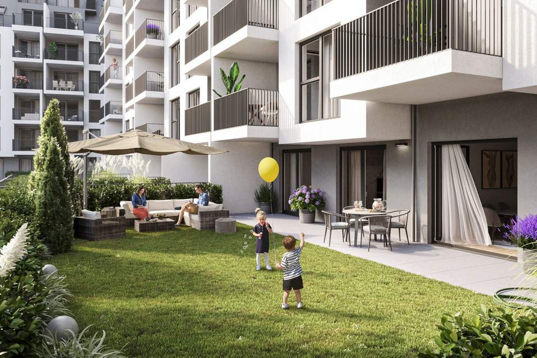 EIN ZUHAUSE FÜR DREI: NEUBAU-GARTENWOHNUNGEN MIT KOMFORT UND FREIRAUM