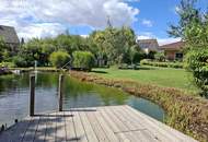Bungalow nahe Wien - Top-Zustand - Schwimmbiotop - parkähnlicher Garten - Garage - Werkstatt
