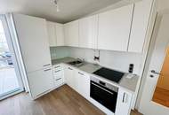 ERSTBEZUG, DACHGESCHOSS, klimatisierte 82 m2 Neubau mit Balkon, Wohnküche, 2 Zimmer, Wannenbad, Parketten, Augarten