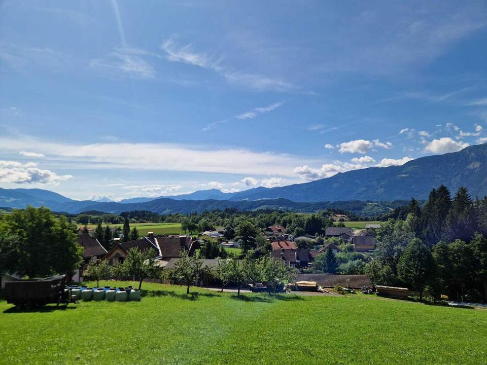 Mein Platz an der Sonne ! Schöne Baugrundstücke in Aussichtlage - oberhalb von Seeboden am Millstättersee - ab € 131.250,-