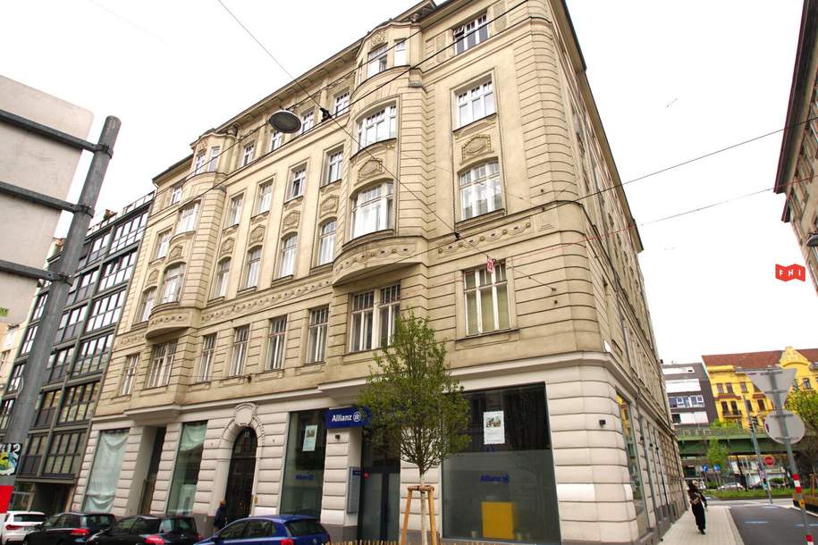 Nettes, unbefristetes Altbaubüro in der Josefstadt, Gewerbeobjekt-miete, 980,00,€, 1080 Wien 8., Josefstadt