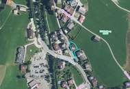 Hohe Baumassendichte: Zentrumsnahes Grundstück mit Altbestand und direkter Pistenanbindung