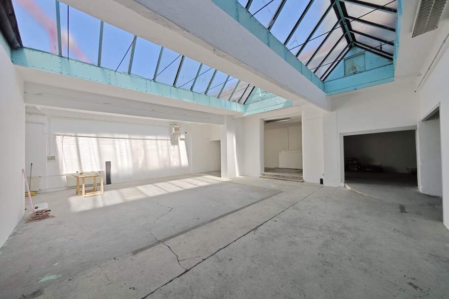 334m² Hofgebäude mit Halle | nähe Westbahnhof | ab sofort, Gewerbeobjekt-miete, 2.792,42,€, 1150 Wien 15., Rudolfsheim-Fünfhaus