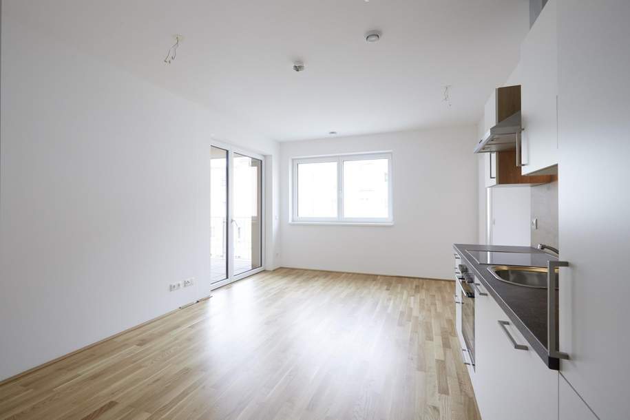 Helle und freundliche 2 Zimmerwohnung im Zentrum mit Loggia und Küche, Wohnung-miete, 780,57,€, 4020 Linz(Stadt)