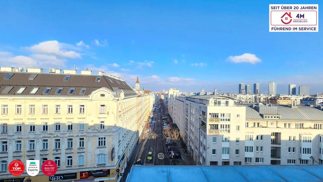 *Modern, urban und kernsaniert* Stilvolle 3-Zimmer Dachgeschosswohnung