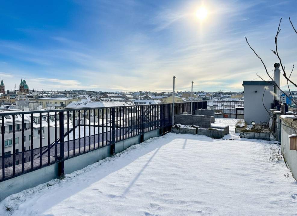 Dachterrasse mit sensationellem 360 Grad Rundumblick!