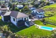 Perfekter Familienhit! Moderner Bungalow mit Pool in Wolfsgraben