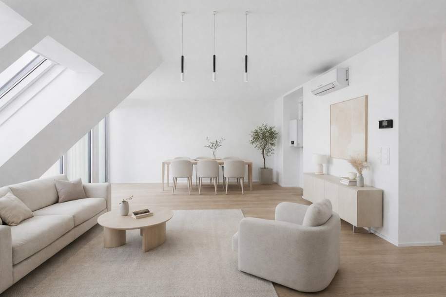 ++ GENIALE DACHGESCHOSSWOHNUNG in WÄHRING ++ mit FREIFLÄCHEN, Wohnung-kauf, 630.000,€, 1180 Wien 17., Hernals