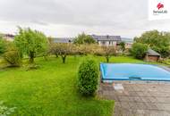 Großzügig Wohnen in traumhafter Lage | Einfamilienhaus in Saaß/Garsten mit Pool, großem Garten, Doppelgarage uvm.
