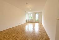 Gut aufgeteilte Zwei-Zimmer-Wohnung am Fuße des Wilhelminenbergs mit Tiefgaragenstellplatz