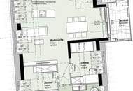 DACHTERRASSE mit SPEKTAKULÄREM BLICK | Nähe Alte Donau | 2. DG | ERSTBEZUG | Fernwärme | TG-Stellplatz optional | Nachhaltiges Projekt