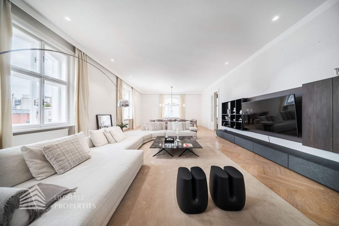 Repräsentative 4-Zimmer Designer Wohnung im Herzen Wiens!