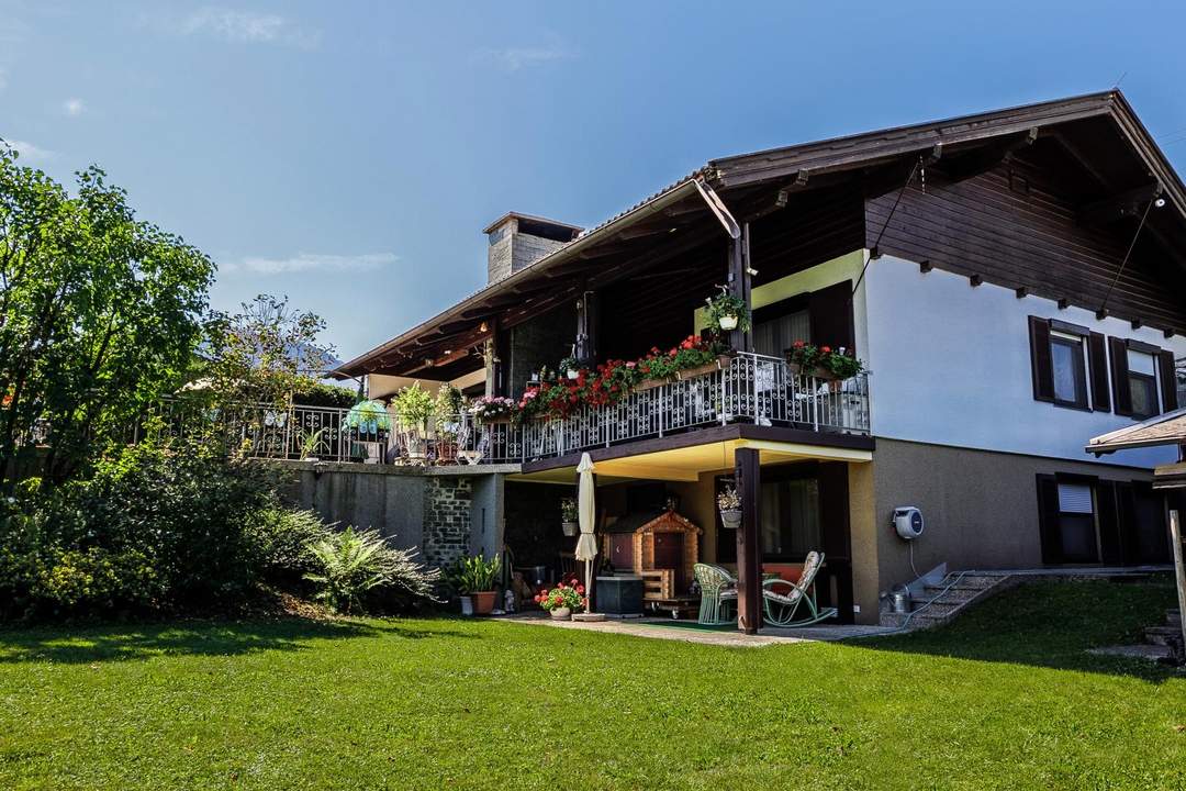 Traumlage über der Drau – Haus in Dragositschach