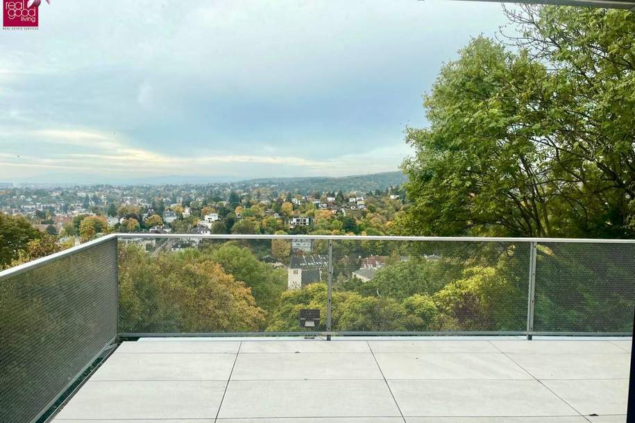 Wohngenuss mit Traumfernblick: Teilmöblierte Traumvilla mit Outdoorpool, Garten, Sauna, Jacuzzi Indoor, Tischtennistisch, etc., Haus-miete, 6.500,00,€, 1190 Wien 19., Döbling