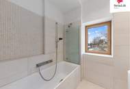 Donaustadt | Hirschstetten | Dachgeschoßwohnung mit Haus-Flair | 3 Zimmer | 2 Terrassen mit Panoramablick