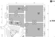 City Office Graz 104 m² | 4 Räume | Lift | Küche | stilvoll & modern saniert