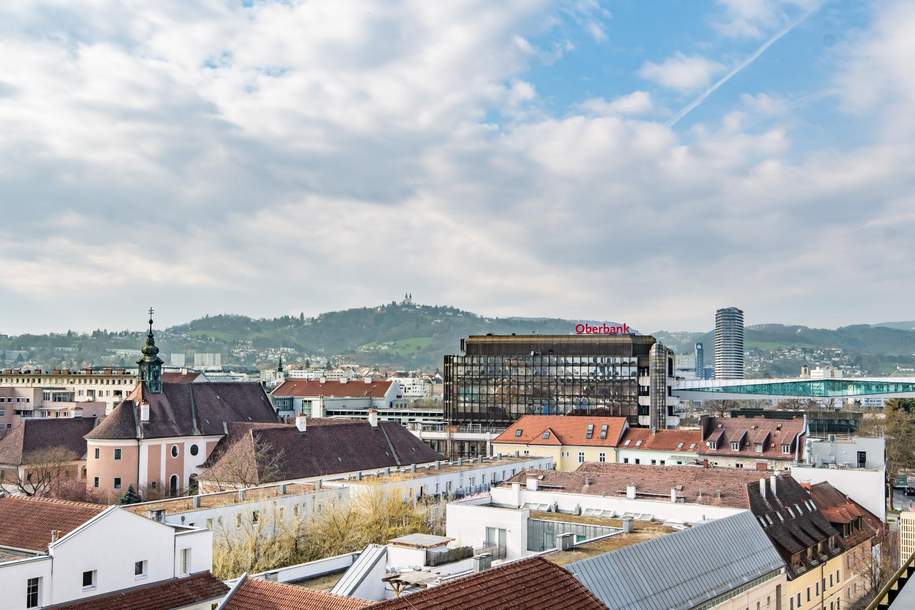 Linz im Blick - Das Maisonette-Penthouse in bester Lage mit einer erstklassigen Aussicht, Wohnung-kauf, 879.000,€, 4020 Linz(Stadt)