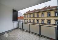 Helle 2-Zimmer Wohnung mit Loggia, Nähe Lidlpark