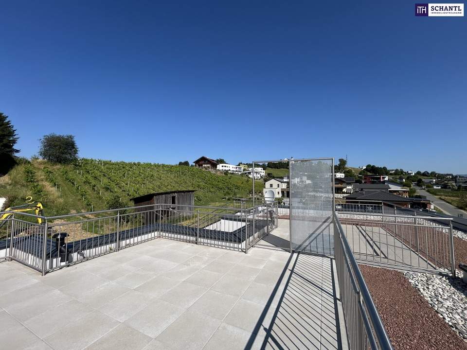TRAUMHAFTES DOPPELHAUS mitten in den IDYLLISCHEN Weinbergen - mit DOPPELGARAGE, GARTEN, TERRASSE & DACHTERRASSE!
