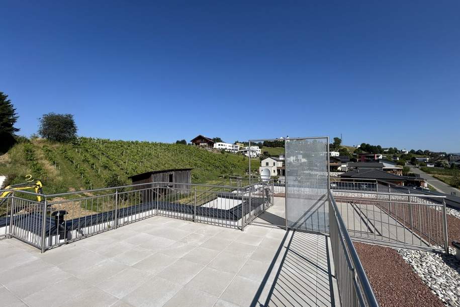 TRAUMHAFTES DOPPELHAUS mitten in den IDYLLISCHEN Weinbergen - mit DOPPELGARAGE, GARTEN, TERRASSE & DACHTERRASSE!, Haus-miete, 1.894,20,€, 8113 Graz-Umgebung