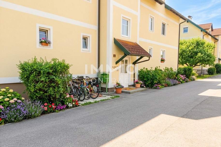 Gut aufgeteilte 3-Raum-Wohnung 55m² - Garten & Schwimmbiotop in Petzenkirchen/Breiteneich, Wohnung-miete, 697,60,€, 3252 Melk