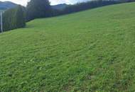 Sonniges BaugrundstÃŒck im steirischen Almenland nahe dem Golfplatz!