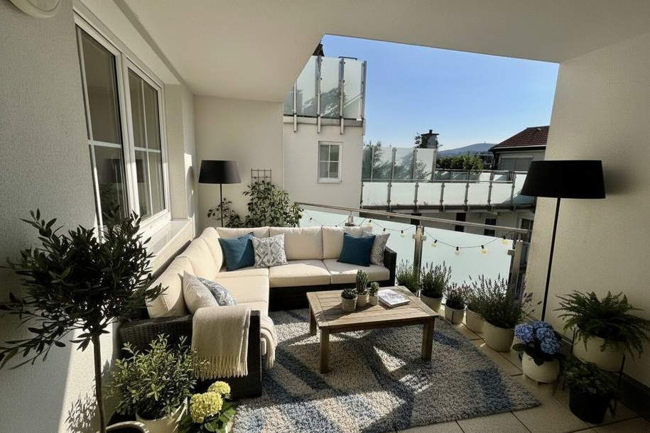 NEUER PREIS! 130 m² mit ANNINGERBLICK in einer 4-Zimmer DG Maisonette zum Kauf mit SÜDLOGGIA, Wohnung-kauf, 469.000,€, 2340 Mödling