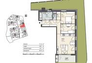 Erstbezug : Neubau : 3-Zimmer-Wohnung : Garten : Loggia