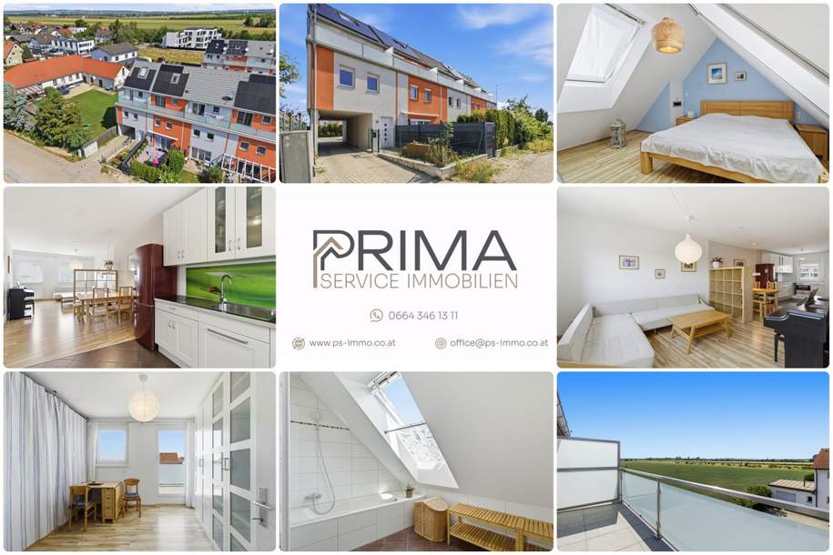 DREI Zimmer mit TERRASSE, GARTEN und STELLPLATZ ++ TOP, Wohnung-kauf, 320.000,€, 2201 Korneuburg
