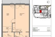 Neubauwohnung mit 2 Zimmern und Terrasse - im Zentrum von St. Pölten!
