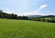 Wohnen im Grünen &amp; doch stadtnah! 727 m² Baugrund mit traumhaftem Ausblick in ruhiger/grüner Lage!