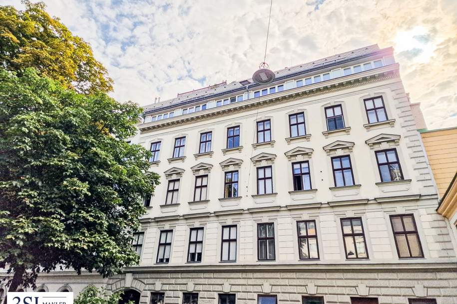 Prachtvolle Stilaltbauwohnung in urbaner Lage am Bennoplatz!, Wohnung-kauf, 559.000,€, 1080 Wien 8., Josefstadt