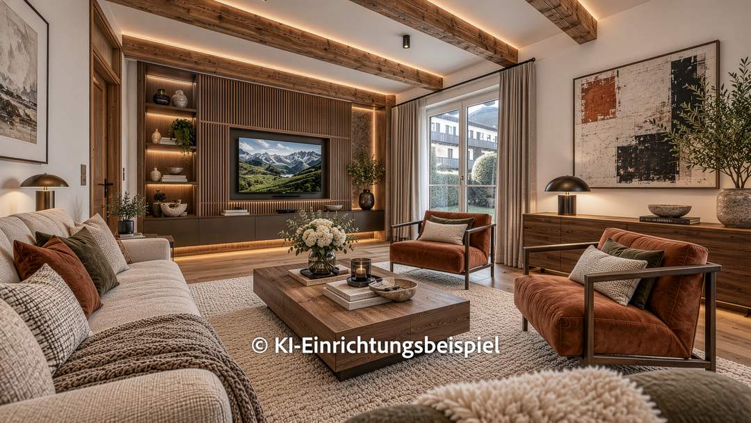 Gartenwohnung mit Freizeitwohnsitz in zentraler Ruhelage