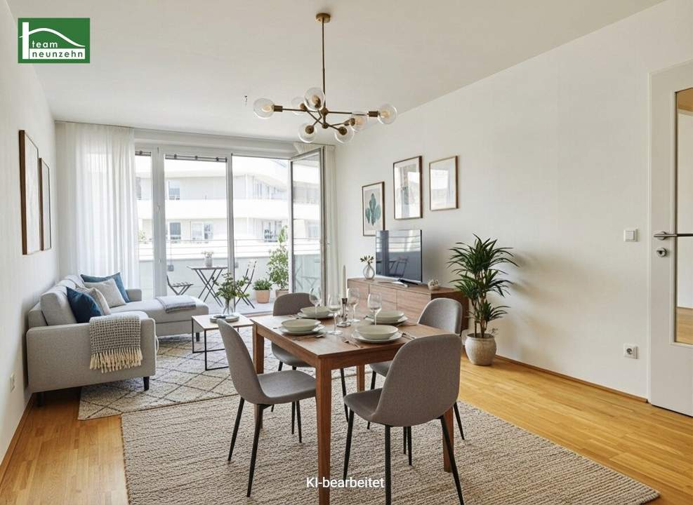 Ein Stück Lebensqualität: Moderne 2-Zimmer-Wohnung mit Balkon zum Entspannen!