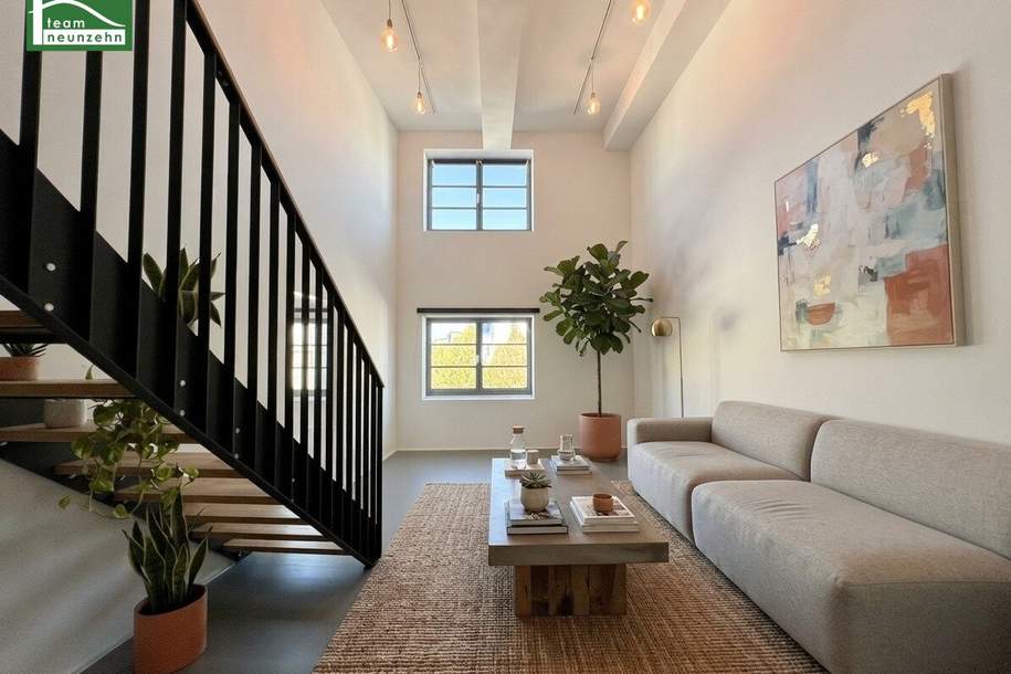 114 m², die Eindruck hinterlassen – außergewöhnliche Loftwohnung mit besonderem Raumgefühl!, Wohnung-kauf, 499.000,€, 1210 Wien 21., Floridsdorf