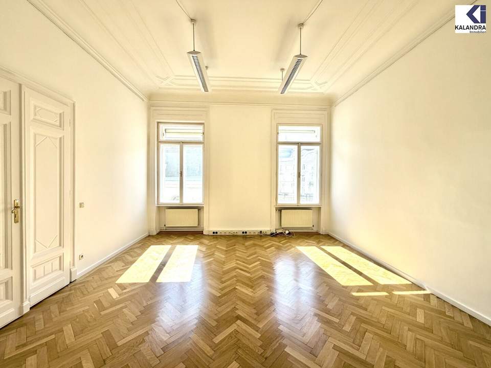 360° TOUR // GENERALSANIERTES ALTBAU-BÜRO nahe SCHWARZENBERGPLATZ