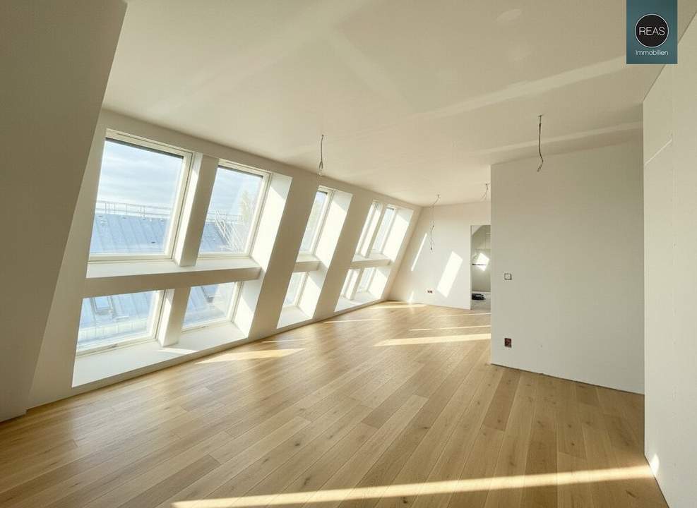 Erstbezug: Atemberaubendes Dachgeschoss - Apartment (klimatisiert) mit 3 Terrassen und hochwertiger Ausstattung im Trendbezirk Ottakring!