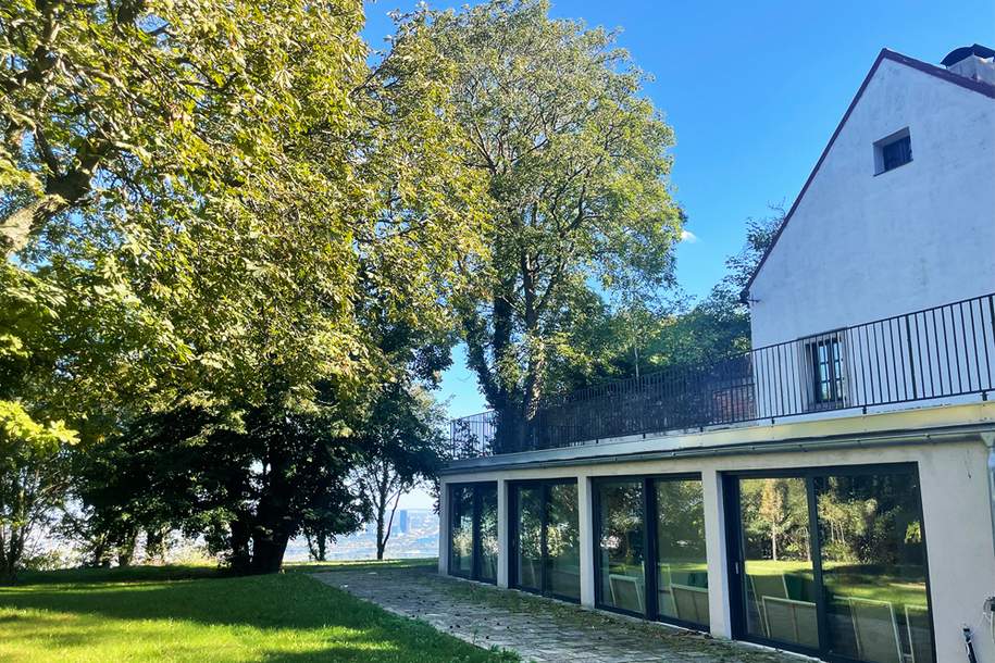 Liebe zur Nostalgie: Historische Villa am Kahlenberg mit Blick über Wien, Haus-miete, 9.000,00,€, 1190 Wien 19., Döbling
