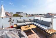 Wohnen über den Dächern Wiens – Maisonette-Highlight mit 3 Aussenflächen mitten im 7. Bezirk!